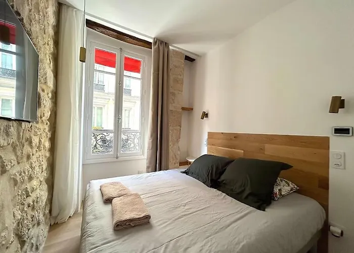 Louvre -Notre Dame 2Bd, 2Bath Ac